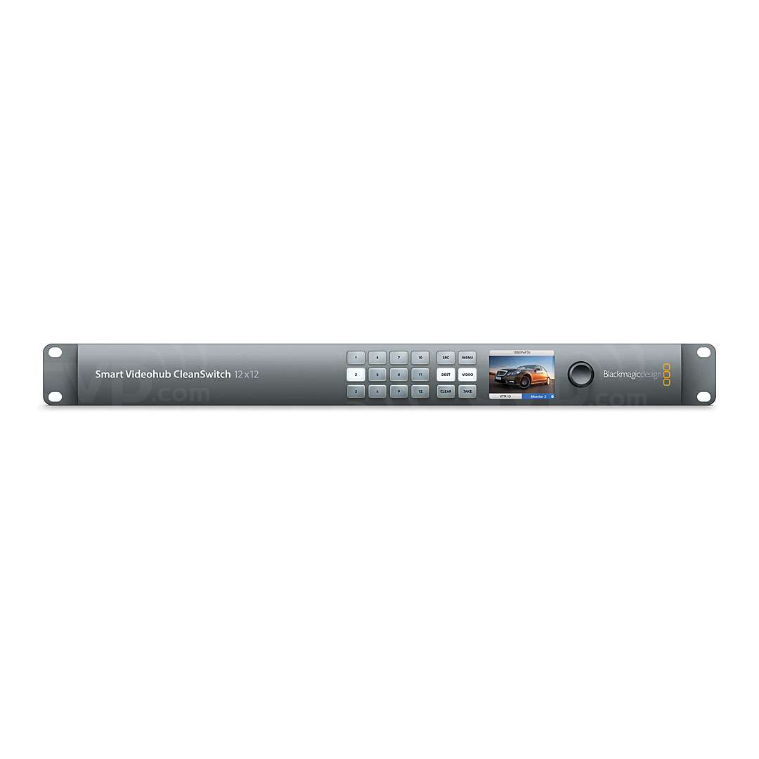 Blackmagic Smart Videohub 12 x 12 中古 Buy - Blackmagic BMD Videohub CleanSwitch 12x12 (VHUBSMTCS6G1212)